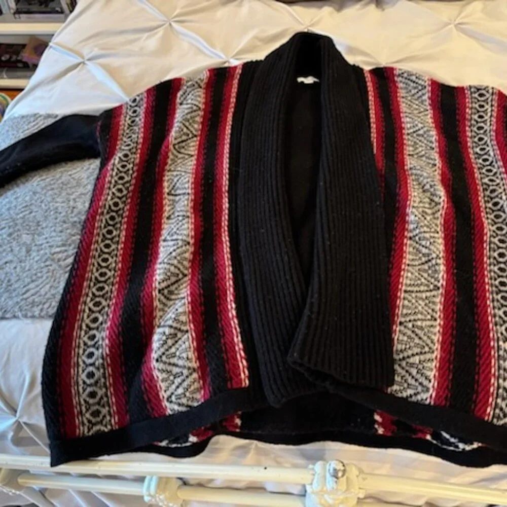 J.Jill Women’s Knit Sweater Open Front w/Pin Closure-SM - Picture 5 of 7